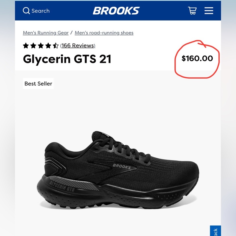 Glycerin GTS 21 10.5 Medium